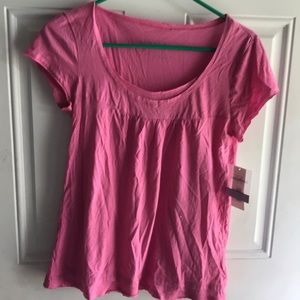 Pink Calvin Klein shirt